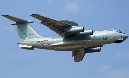 The KJ-2000 AEW&C was demonstrated at the China International Aviation & Aerospace Exhibition 2014.